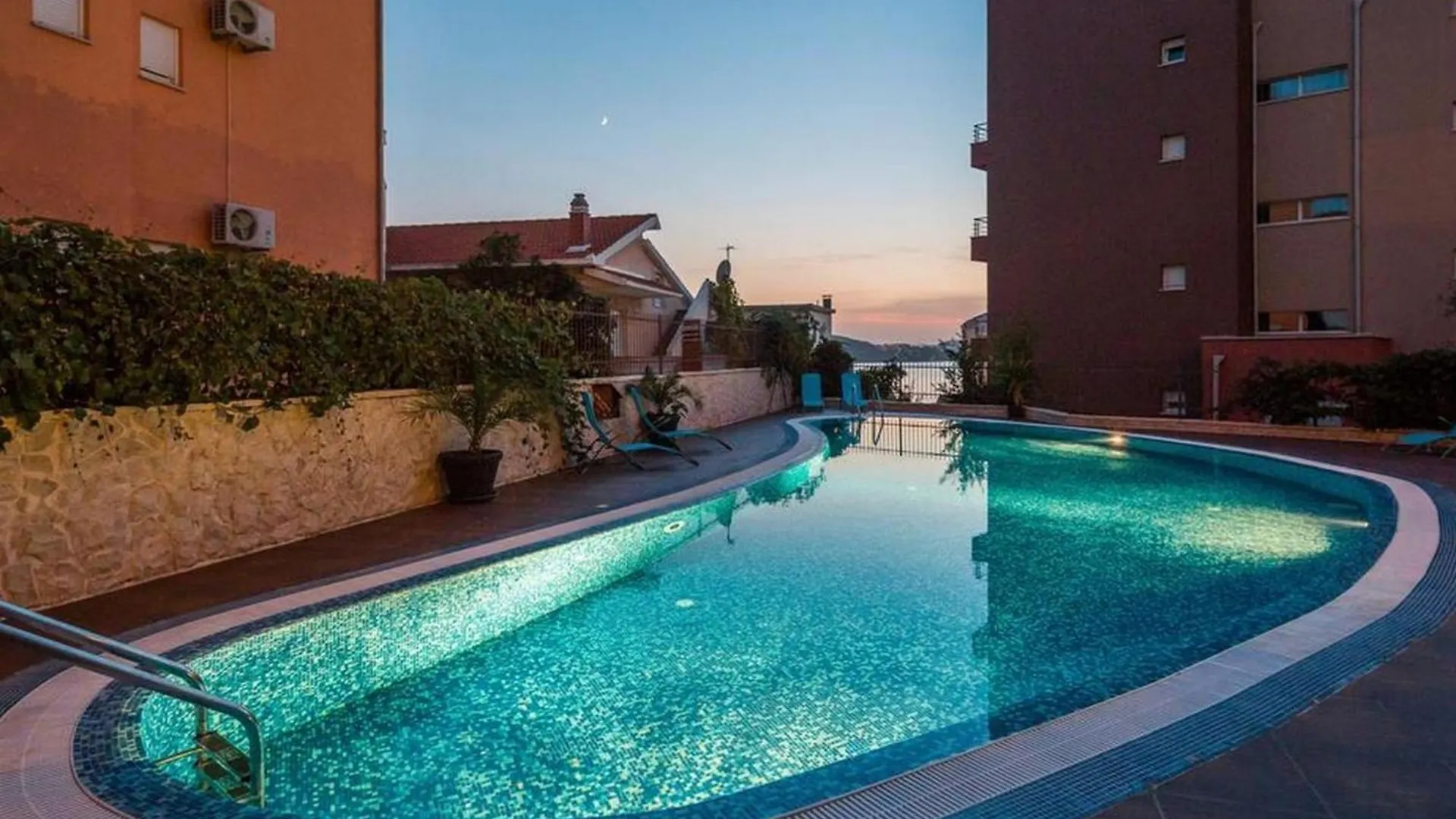 Luxury Apartment Okrug Gornji With Sea View And Pool Trogir 0*,  Croatia