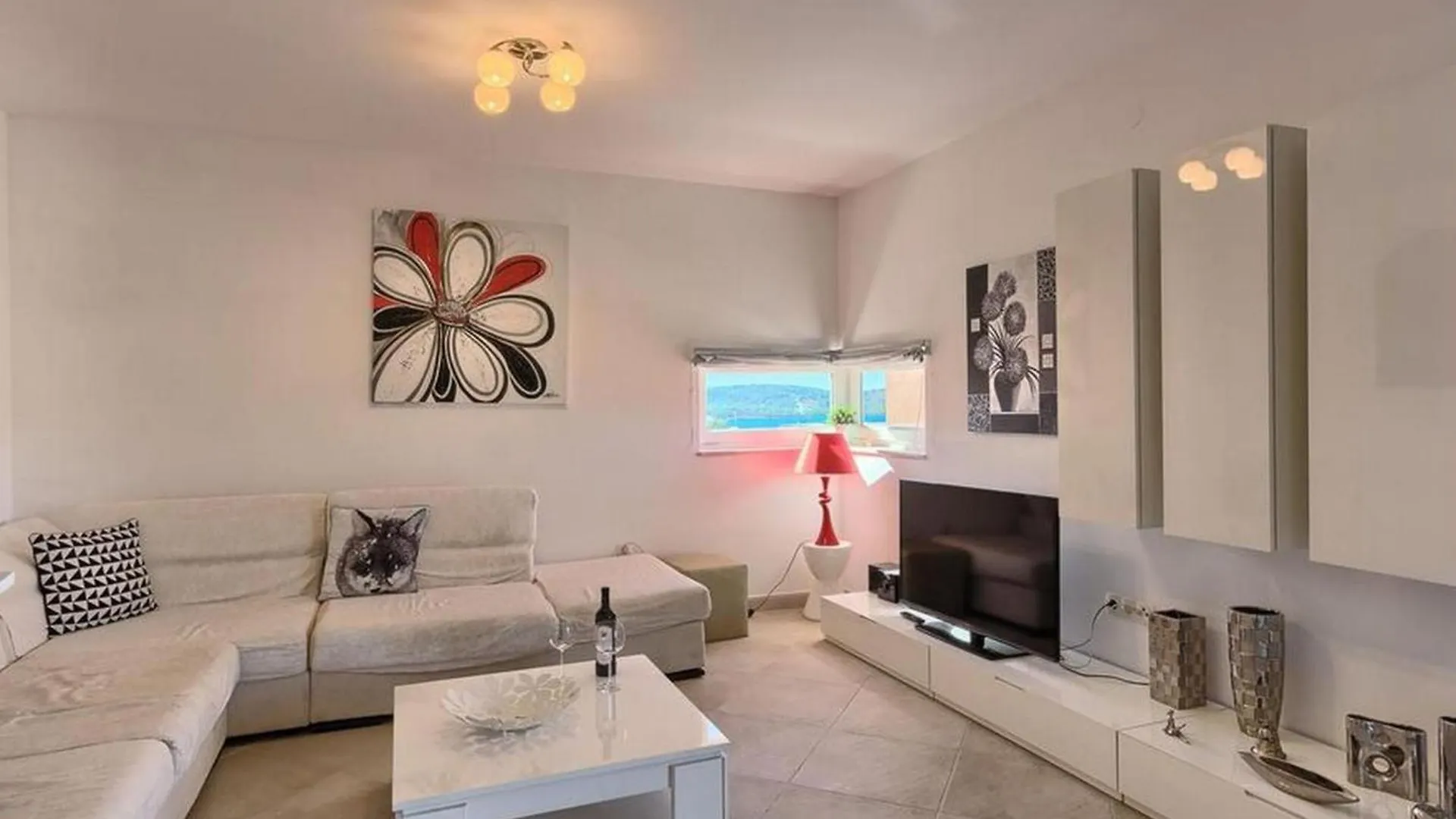 Luxury Apartment Okrug Gornji With Sea View And Pool Trogir Croatia